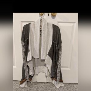 NWOT Women's (Size Large) Open-Front Sweatshirt Jacket